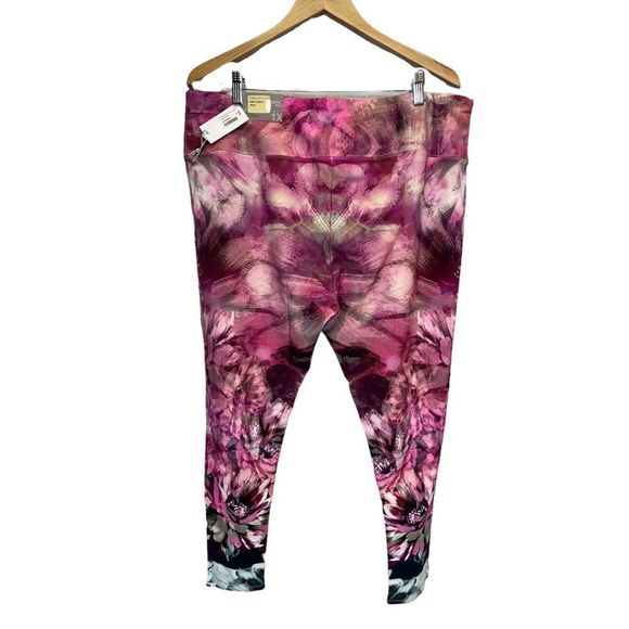 New Soft Surrounding Superslim Heavenly Floral Leggings Size 1X - Picture 5 of 9